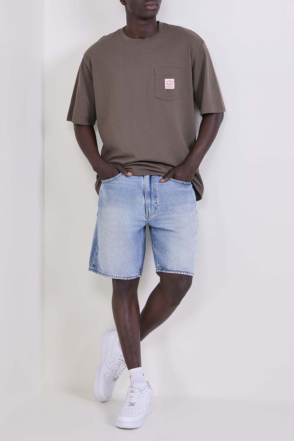 מכנסי ג'ינס קצרים 468